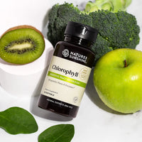 Chlorophyll capsules